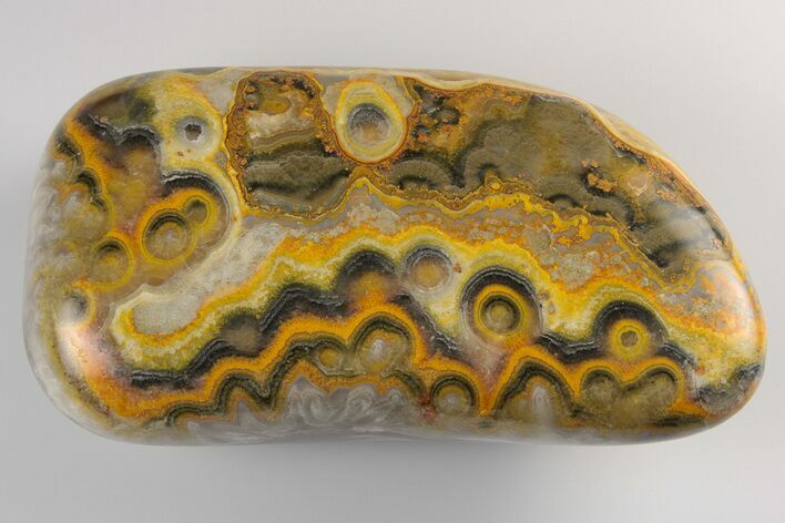 Polished Bumblebee Jasper - Mount Papandayan, Indonesia #194435